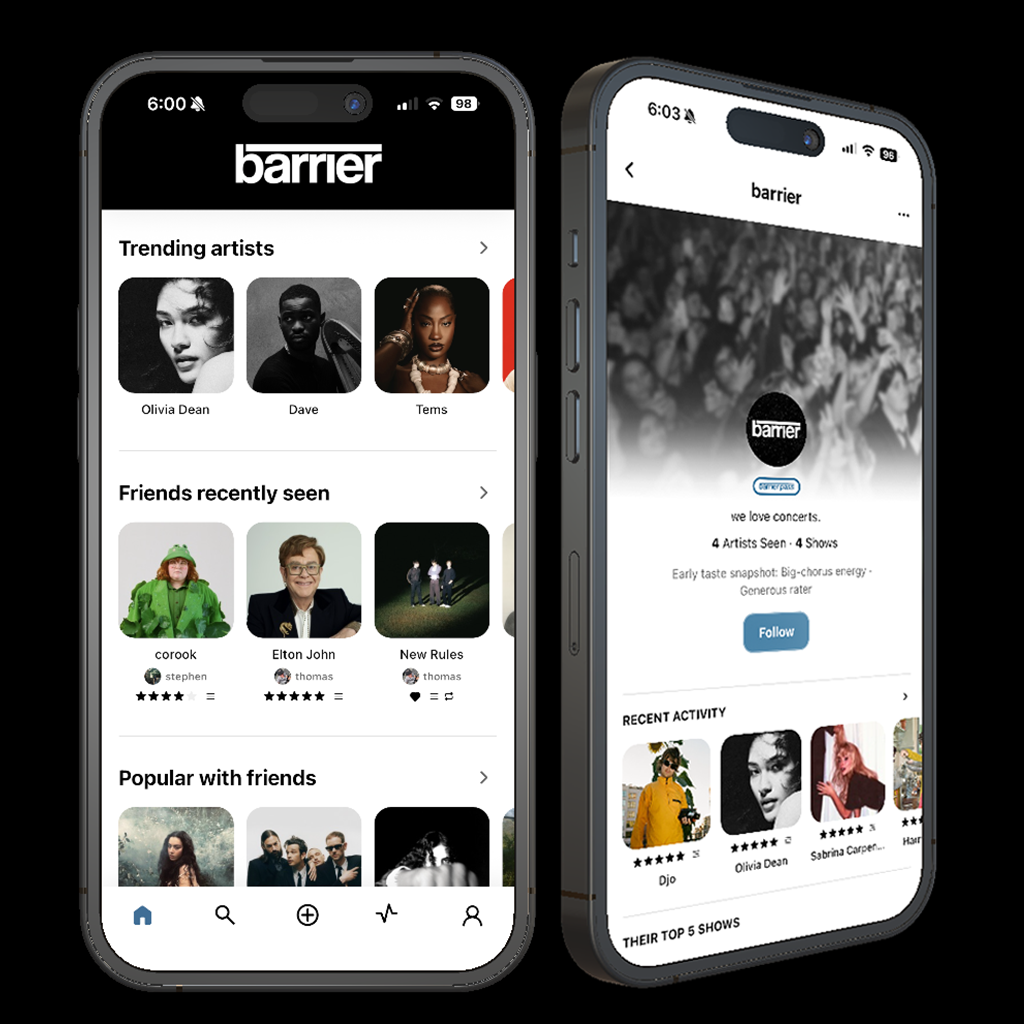 Barrier app preview